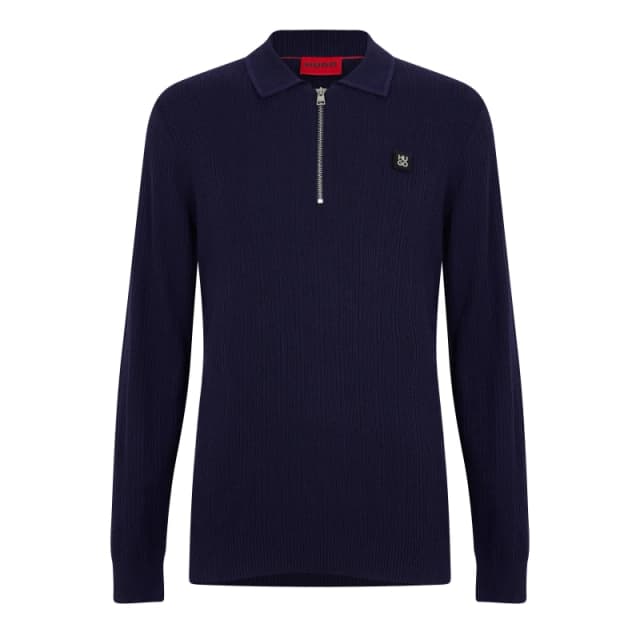 Hugo Sastoro 1/4 Zip Top Navy male L