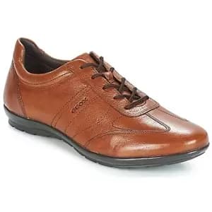 Geox UOMO SYMBOL mens Casual Shoes in Brown,8,9,10,10.5,11