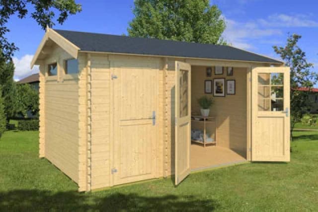 Lasita Maja Lasita Osland William 250 With Side Store - 3.8M X 2.5M - Summer House Two Rooms