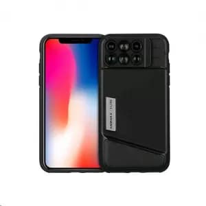 Momax CAMC1D iPhone X 6-in-1 Lens Case (Wide Angle/Macro/Fisheye/Telephoto)