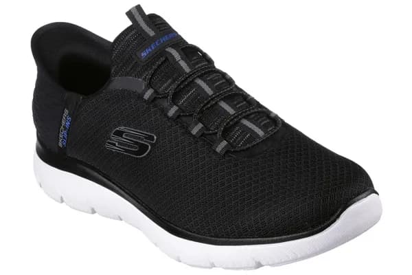 Skechers Mens Slip Ins Hands Free Summits High Range Trainers - UK 12 Black male PS3779BLK12