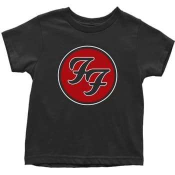 Foo Fighters - FF Logo Kids 12 Months T-Shirt - Black