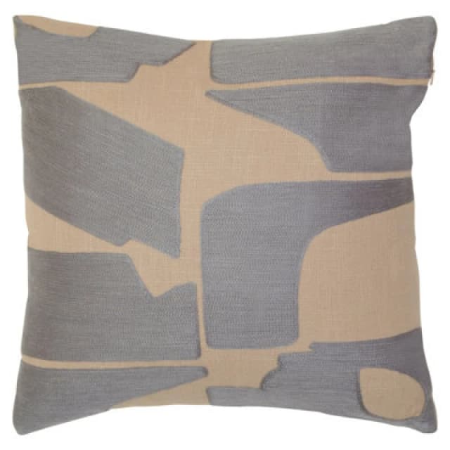 Orsina Bosie Ozella Natural And Grey Square Cushion