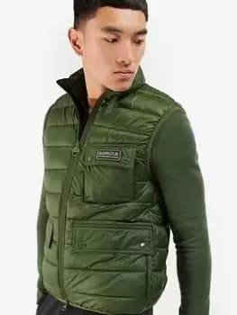 Barbour International Bowsden Padded Gilet - Green Size M Men