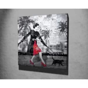 KC337 Multicolor Decorative Canvas Painting