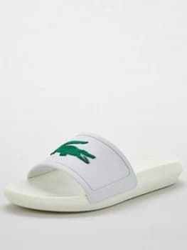 Lacoste Croco Slide 119 3 Cfa Slider - White