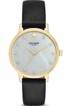 Ladies Kate Spade New York Metro Monogram Watch 1YRU092C
