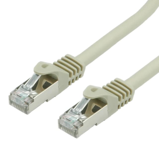 VALUE S/FTP Patch Cord Cat.7. grey 1 m