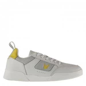 Lyle and Scott Gilzean Trainers - Wht/Ylw 737