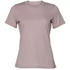 Bella + Canvas Womens/Ladies Heather Jersey Relaxed Fit T-Shirt (S) (Pink Gravel)