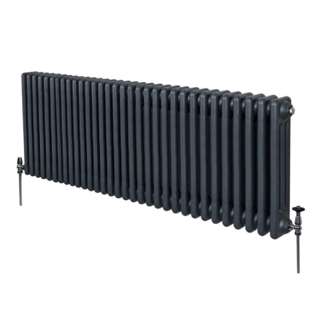 MonsterShop Traditional 3 Column Radiator - 600 X 1462mm - Anthracite