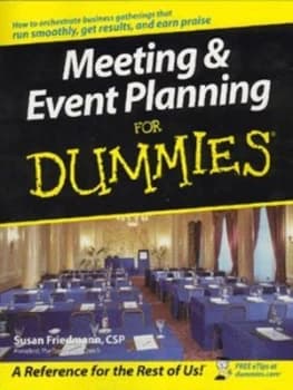 Meeting and Event Planning for Dummies by Susan Friedmann Paperback