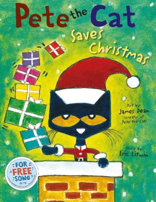 Pete the Cat Saves Christmas Paperback / softback