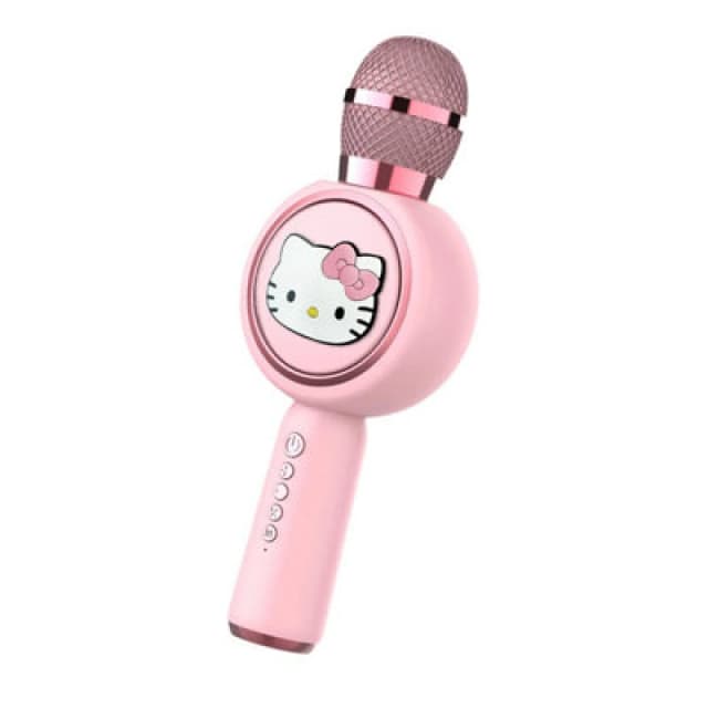 OTL Hello Kitty Karaoke Microphone And Wireless Speaker With LED Lights