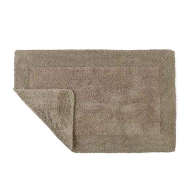 Allure Bath Fashions Elegance Reversible Heavyweight Bath Mat - Mocha