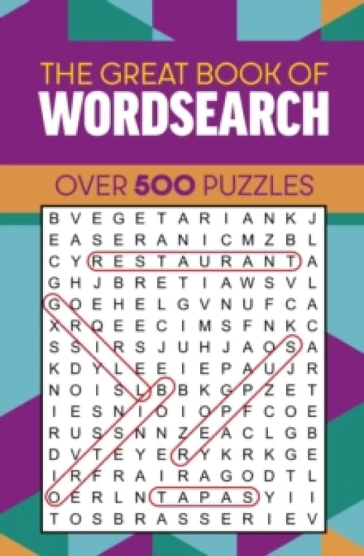The Great Book of Wordsearch : Over 500 Puzzles Paperback / softback