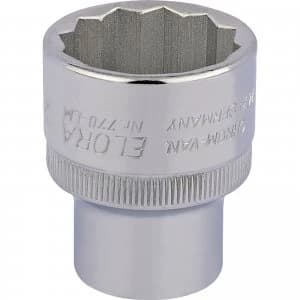 Elora 1/2" Drive Bi Hexagon Socket Metric 1/2" 27mm