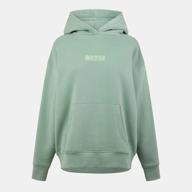 Jack Wills Embroidered Logo Hoodie - Green Green 8