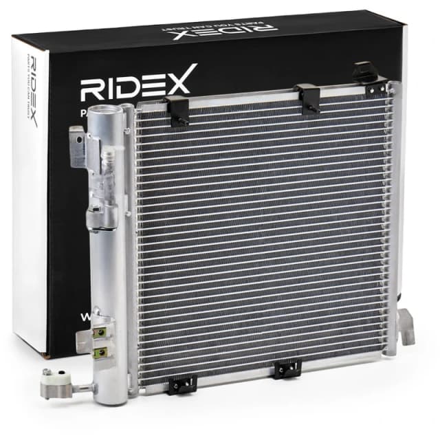 RIDEX 448C0015 Condenser without dryer Aluminium Condenser,air conditioning (448)
