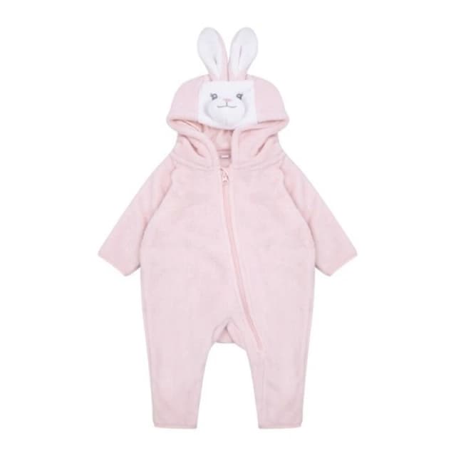 Larkwood Rabbit Jumpsuit in Pink Size: 2-3 Years Pink Unisex 2-3 Years
