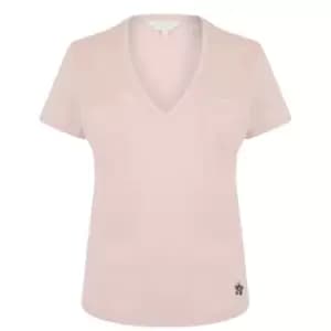 Ted Baker Lovage V Neck T-Shirt - Pink