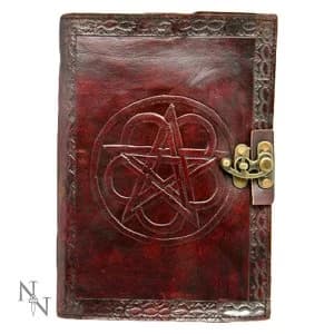Pentagram Leather Embossed Journal