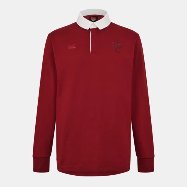 Canterbury British & Irish Lions Classic Shirt 2025 Adults Red Dahlia male XS