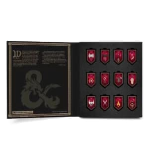 Pinfinity Dungeons and Dragons 12 Class Augmented Reality Pin Set Limited Edition