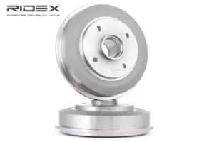 RIDEX Brake Drum FORD 123B0024 1M5W1113AA,3049844,4145506 Rear Brakes,Drum Brake 4186874,4886779,8S431113AC,98AB1113BE,98AB1113BG