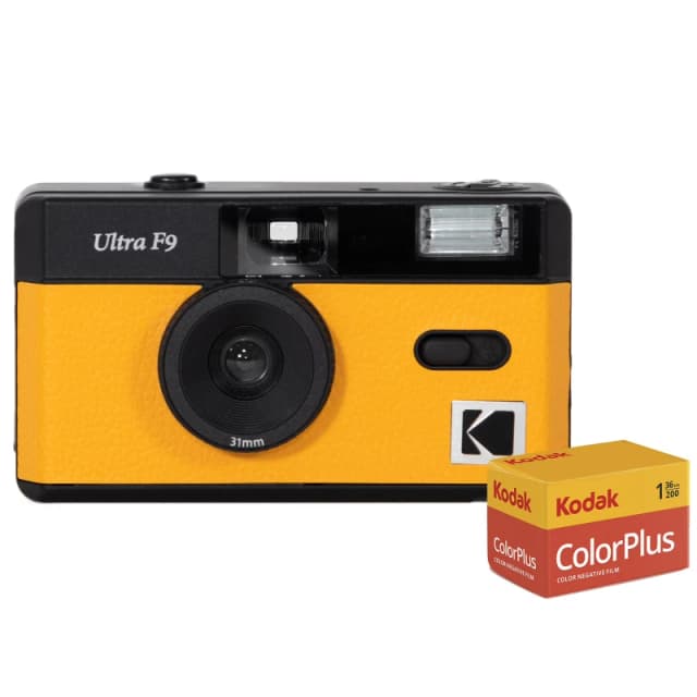 Kodak Kodak Ultra F9 Reusable Cam Bundle Yel Yellow NW06301