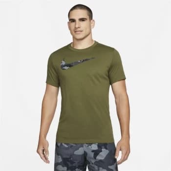 Nike Dri-FIT Mens Graphic Training T-Shirt - Green