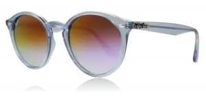 Ray-Ban RB2180 Sunglasses Shiny Light Blue 6278A9 51mm