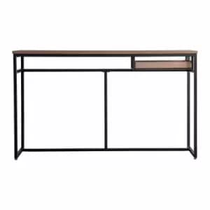 Crossland Grove Fordwell 1 Drawer Desk Grey Wash