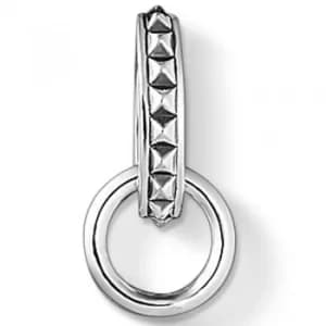 THOMAS SABO Silver Oxidised Single Charm Carrier X0249-637-21