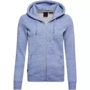 Superdry Full Zip Hoodie - Blue