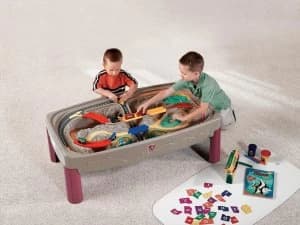 Step2 Duluxe Canyon Road Train Track Table.