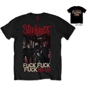 Slipknot - Fuck Me Up Unisex Large T-Shirt - Black