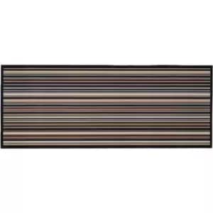 Washamat Kensington Runner Stripes Lead 150X50Cm