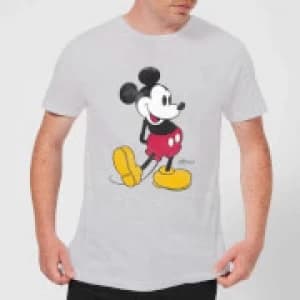 Disney Mickey Mouse Classic Kick T-Shirt - Grey - 3XL
