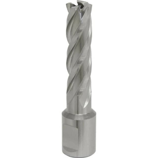 Loops 14mm x 50mm Depth Rotabor Cutter - M2 Steel Annular Metal Core Drill 19mm Shank Metallics