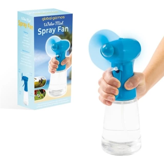 Benross Handheld Water Mist Spray Fan - Blue 55441AWUK