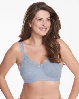 Miss Mary Cotton Dots Blue Bra