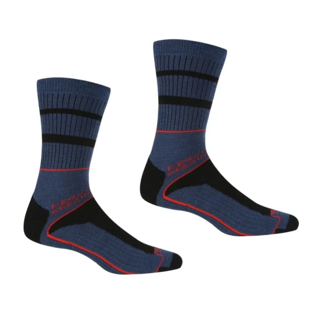 Regatta Regatta Men Samaris 2 Season Sock in Mid Navy Size: 9-12 Mid Navy 9-12 Male 5059404207152