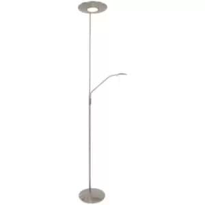 Sienna Zodiac LED Mother & Child Lamp Steel Brushed, Plastic Matt