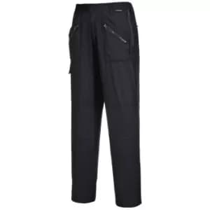 Portwest S687BKRXXXL - sz 3XL Ladies Action Trousers - Black - Black