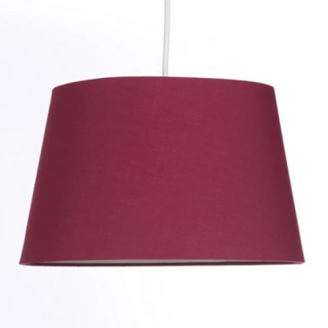 K Living Wine Tapered Drum Shade For Ceiling And Table Lamp 14" Shade