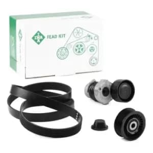 INA V-ribbed belt set 529 0187 10 Serpentine belt kit,Auxiliary belt kit RENAULT,NISSAN,DACIA,MEGANE III Grandtour (KZ0/1),Scenic III (JZ0/1_)