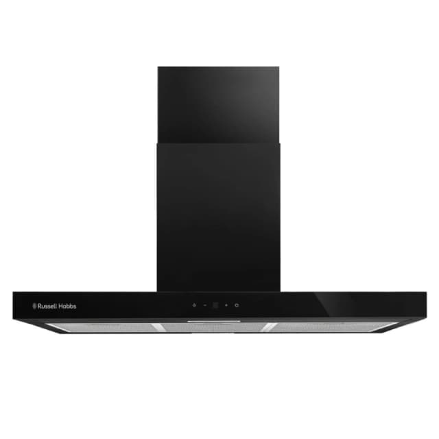 Russell Hobbs 90cm Island Cooker Hood - Black RHICH904B Black
