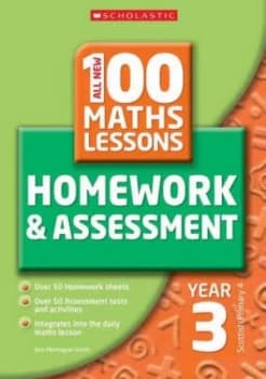 All New 100 Maths Lessons Year 3 Scottish Primary 4 by Ann Montague-Smith Paperback