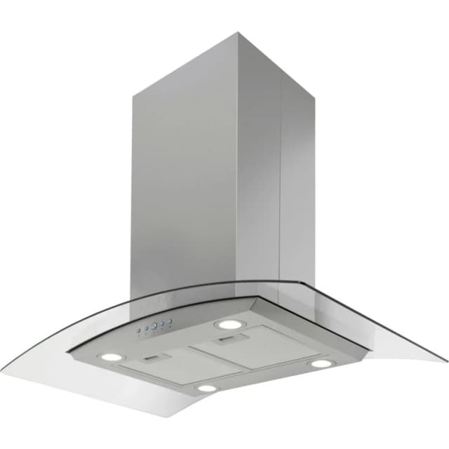 Cata ISLA90SS 90cm Curved Island Cooker Hood - Stainless Steel ISLA90SS